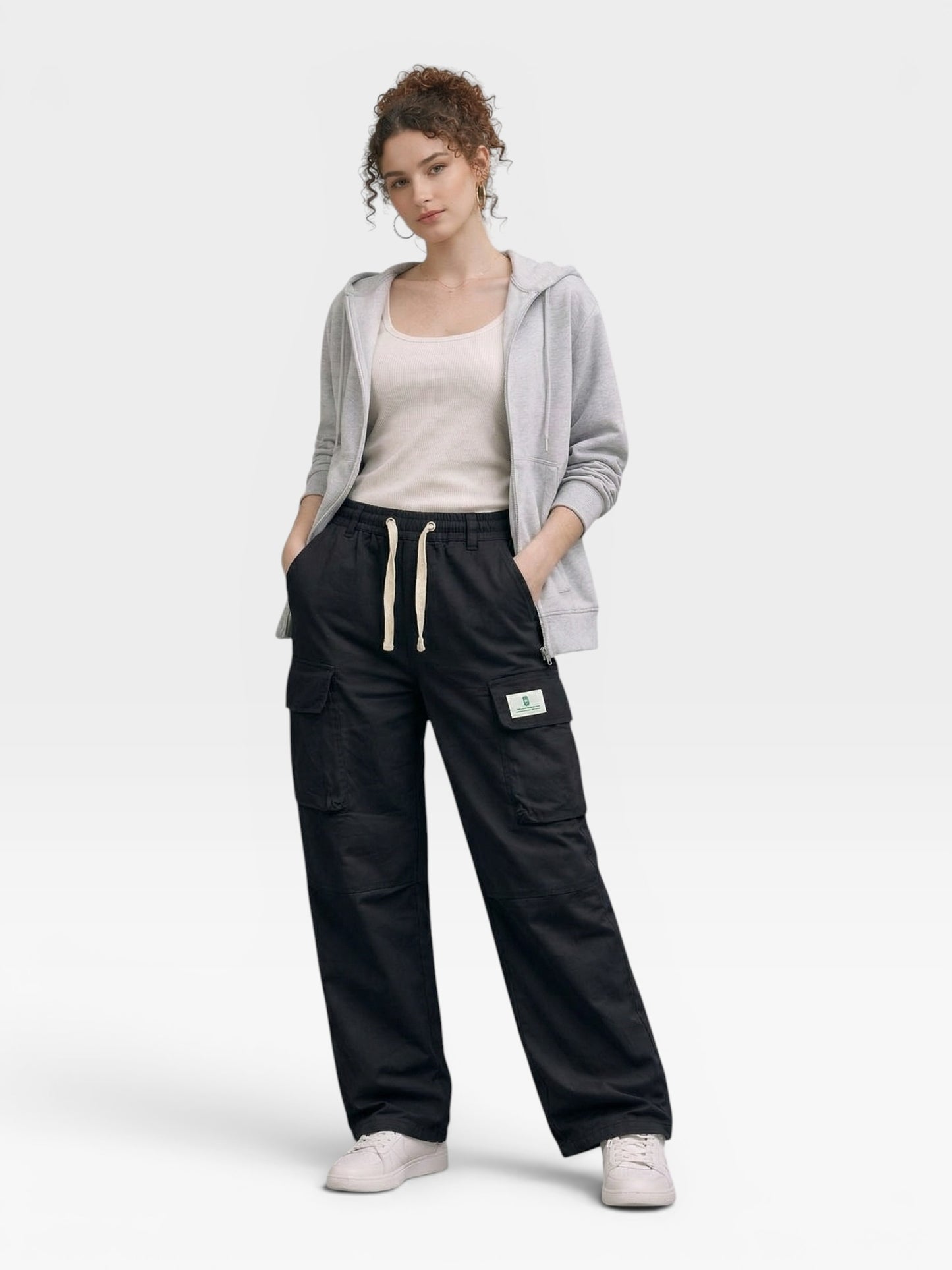 Relaxed Cargo Jeans